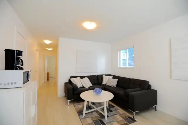 Bright private furnished 1 BR in 2BR suite by Joyce Station