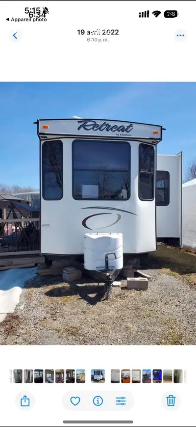 année 2015. Un seul propriétaire jamais eu infiltration d’eau deux chambres fermées. Tous les choses...