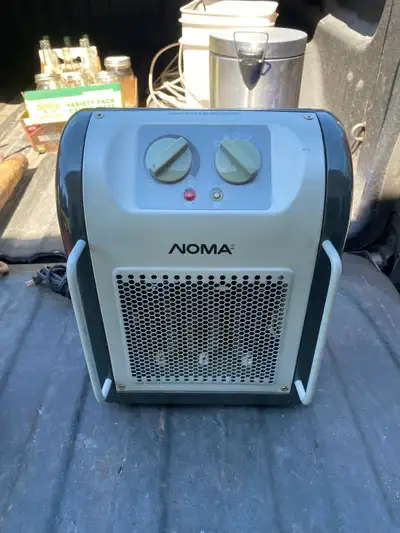 For sale noma 1500 watt electric heater high/low setting works good 25.00 tillsonburg Courtland Delh...