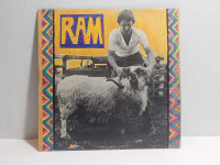 1971 RAM Paul &amp; Linda McCartney Vinyl Record Music Album 