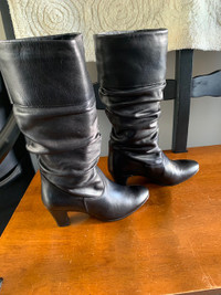 Locale leather vintage slouch boot - Size 39