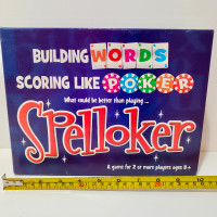 Spelloker Building Words Scoring Like Poker Card Game – Only $5