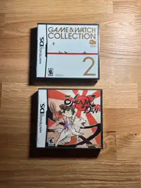 Nintendo DS Games Sealed Okamiden Game and Watch Collection 2
