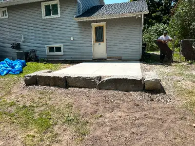 10+ years of landscape/hard scape Interlock, retaining walls, decks, fences, concrete and more. Serv...