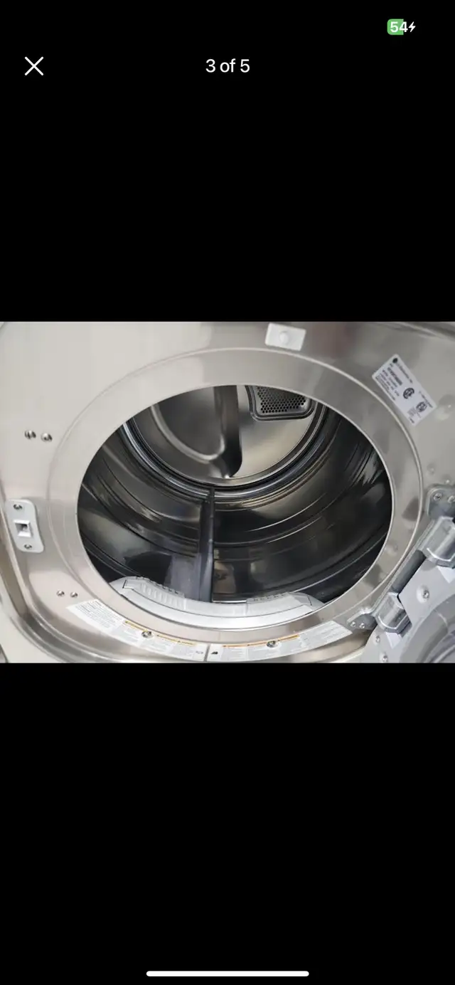 LGxlarge front load washer electric dryer set  in Washers & Dryers in Mississauga / Peel Region - Image 4