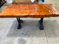 Stunning Live Edge Wood Tables, Benches and others