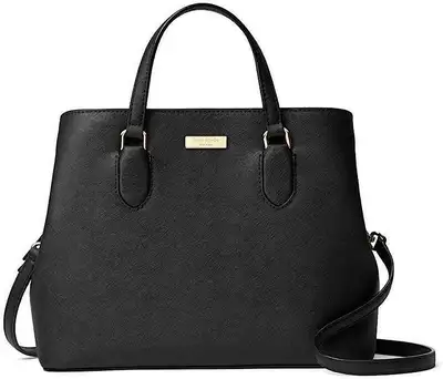 Kate Spade Laurel Way Medium Satchel Shoulder Bag - BLACK New
