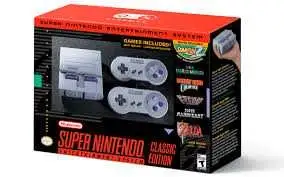 Super Classic Mini Entertainment System SNES 21 Games Package Includes: 1x Console 2x Gamepad Contro...