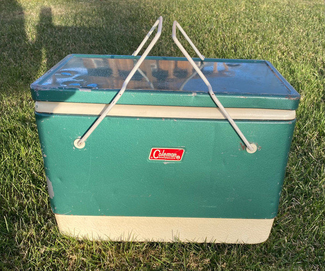 Vintage Coleman cooler in Fishing, Camping & Outdoors in St. Catharines
