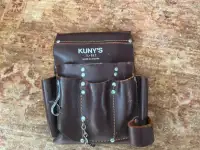 Kuny’s Electricians Tool Pouch, Classic leather  EL-807.