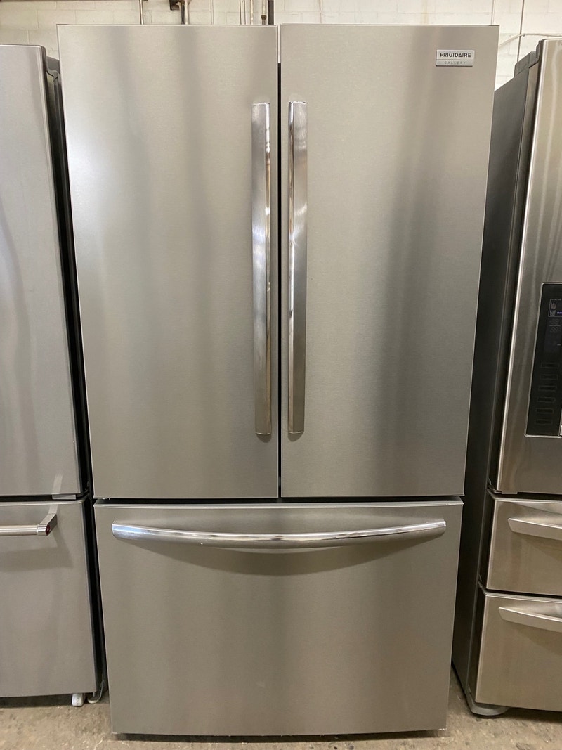 Frigidaire gallery three door stainless steel fridge Refrigerators