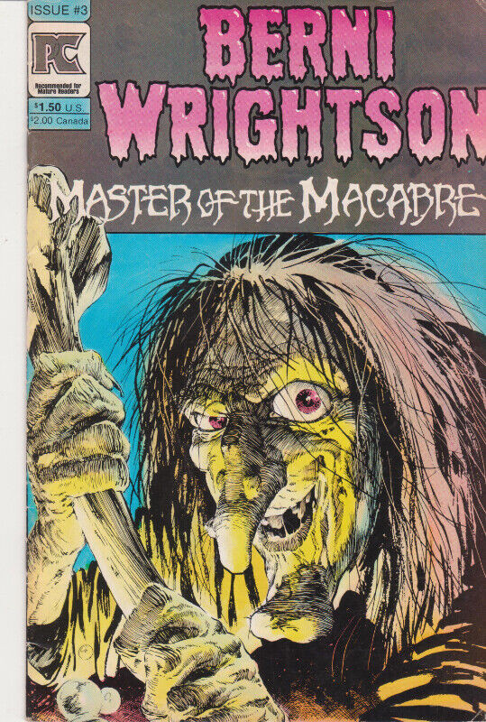 Pacific Comics - Berni Wrightson, Master of the Macabre #3 (1983 in Comics & Graphic Novels in Peterborough