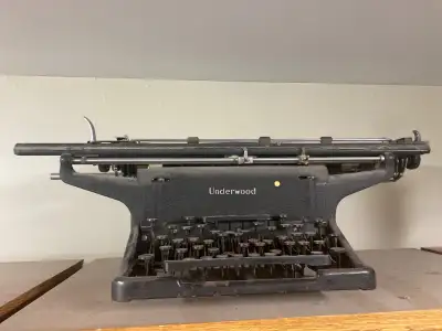 Underwood Typewriter for sale, as-is $200 obo. Pick up only.