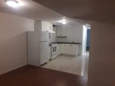 This spacious basement apartment offers modern living with essential amenities included. Featuring a...