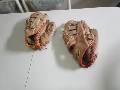 Vintage1960's -80's cooper Diamond deluxe 609 baseball gloves, View more