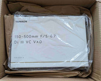 Trade Brand New Tamron 150-500 mm Sony E mount for NikonZ mount 