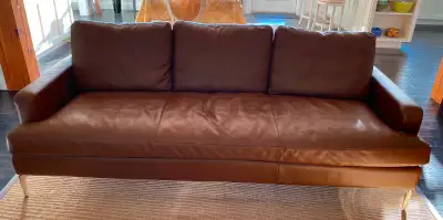 EQ3 Eve Leather Sofa, View more
