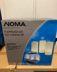 Noma frameless led ice candle kit 