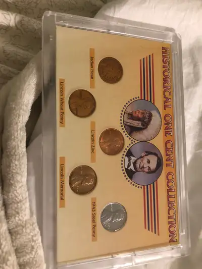 US historical one cent collection., View more