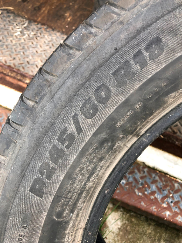 Michelin Latitude Tires 245-60-18 in Tires & Rims in Brantford - Image 2