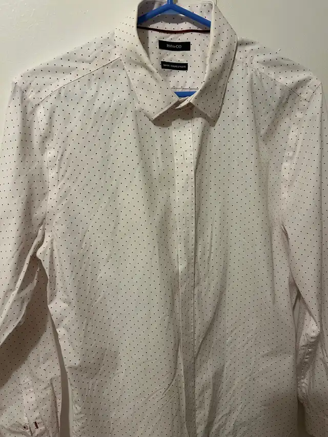 Men’s dress shirt $15 large 100% cotton slim fit shirt 16-16 1/2 in Men's in Mississauga / Peel Region - Image 8