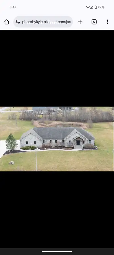 2,800 square foot custom built home in 2009 on 2.86 acres in Miller Estates subdivision, steps from...