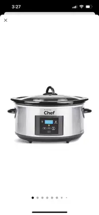 Master Chef Slow Cooker 6 quart size new