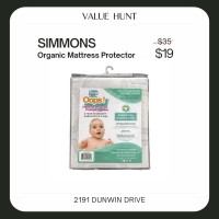 Simmons OOPS Organic Mattress Protector