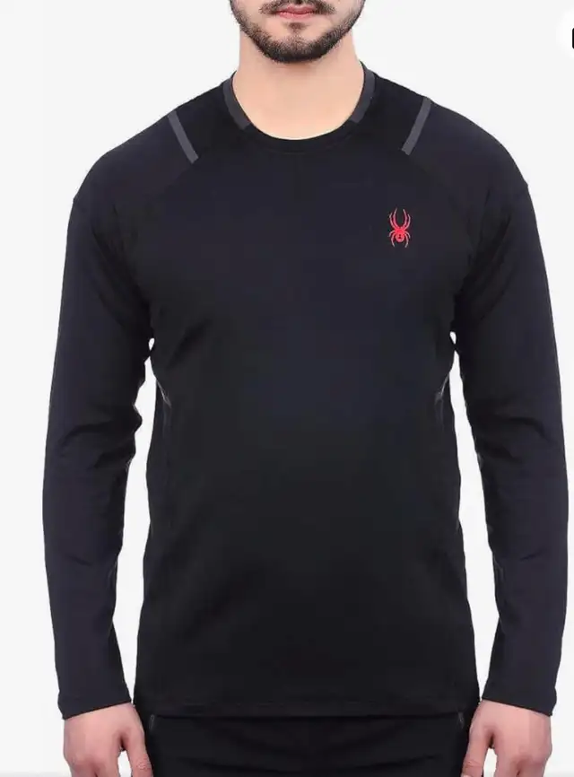 Brand New Spyder Active Ski Long Sleeve Baselayer Shirt in Men's in Calgary - Image 2