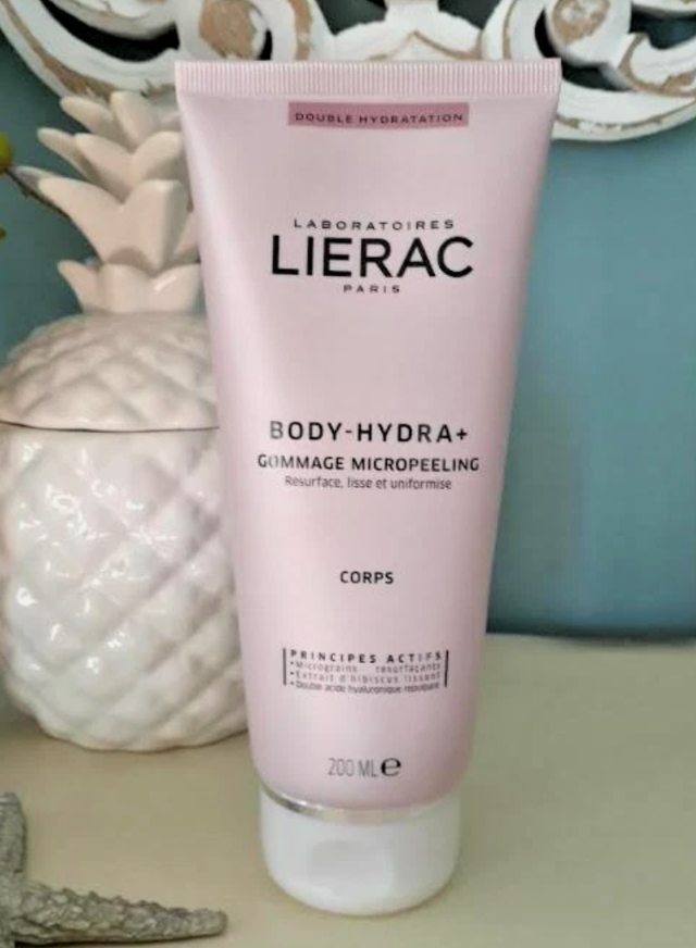 Lierac Body-Hydra + Gommage Micropeeling Scrub - full size, seal