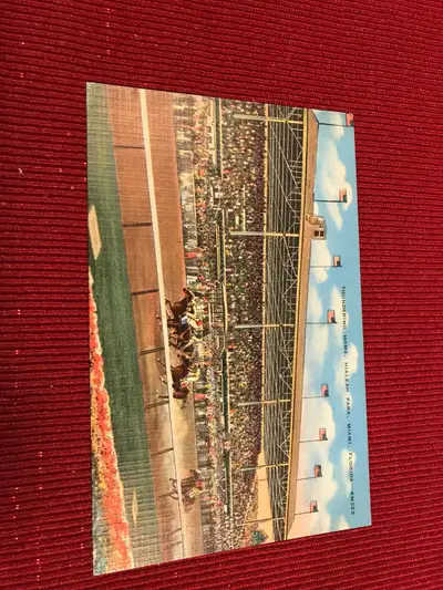POSTCARD THUNDERING HOME, HIALEAH PARK MIAMI, View more