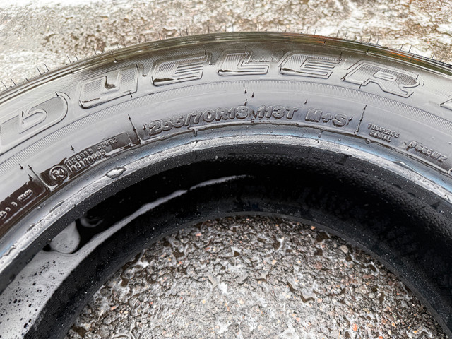 4 X NEW Bridgestone Dueller H/T M+S Tires - 255/70R18 113T in Tires & Rims in Ottawa - Image 4
