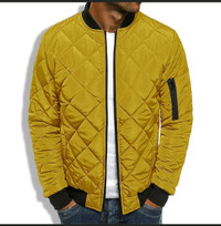 Brand New Men's Quilted Puffer Jacket