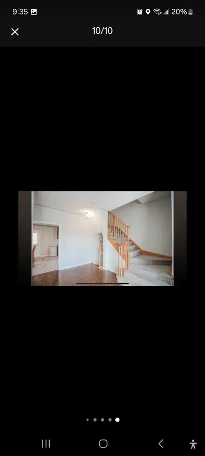 4 bedrooms 3.5 washroom 3 storey townhouse