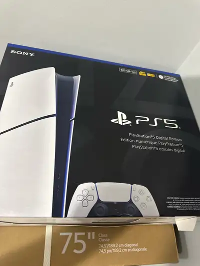 ony PlayStation 5 Slim Digital Edition console. , View more