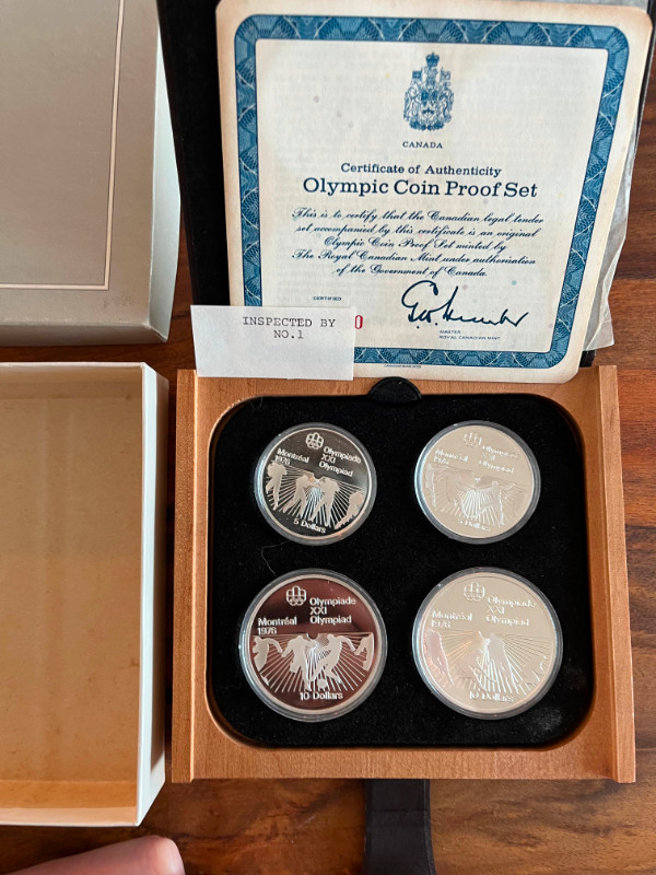 1976 Olympic Coin Proof Set - Complete Series I - VII in Arts & Collectibles in Dartmouth - Image 2