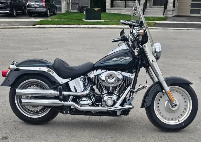 2008 Harley Davidson Fatboy $9500 in Street, Cruisers & Choppers in Markham / York Region - Image 6