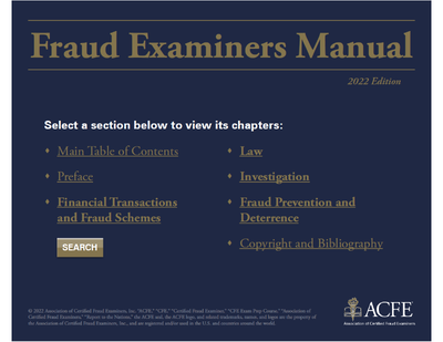 Certified Fraud Examiner (CFE) Exam Prep Study Materials, View more