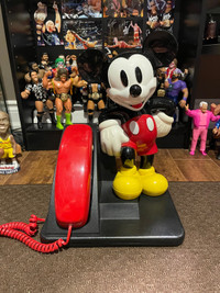 Vintage Mickey Mouse AT&T corded phone 
