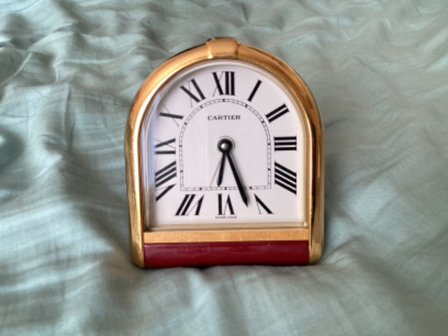 Cartier Tortue Alarm Clock dans Bijoux et montres  à Ville de Montréal