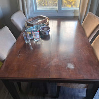 Dining Room Table and 4 Chairs