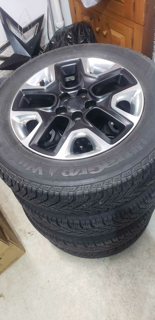 Jeep Compass Rims and snow tires in Tires & Rims in Peterborough