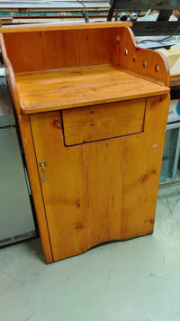 Commercial Wooden  Trash Can