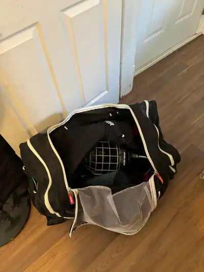 full bag of girls hockey gear, View more