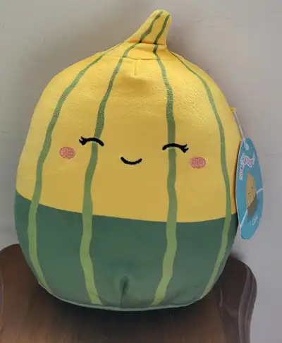 Squishmallows Super Soft Plush Toys 8" Cala The Green & Yellow, View more