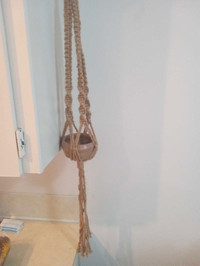 Macrame Plant Holder with 