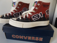 NEW CONVERSE CHINATOWN MARKET CHUCK TAYLOR SIZE 12 BULLS JACKET