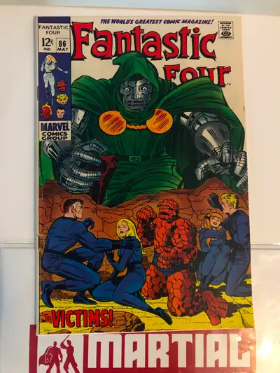 Dr. Doom in Fantastic Four #86 comic $75 OBO, View more