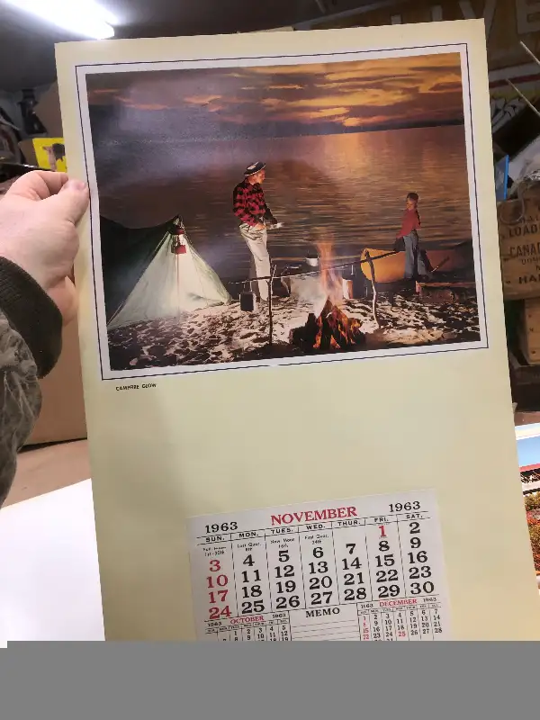 7 X 1963 Salesman Sample Calendars64307895091073125