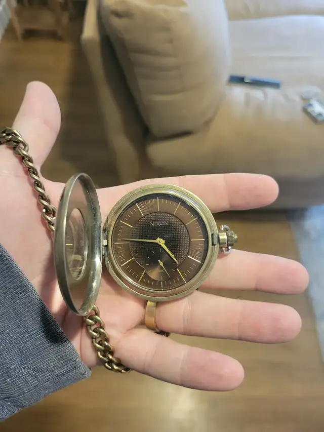 Nixon Highball Wind Up Pocket Watch62865711888770121